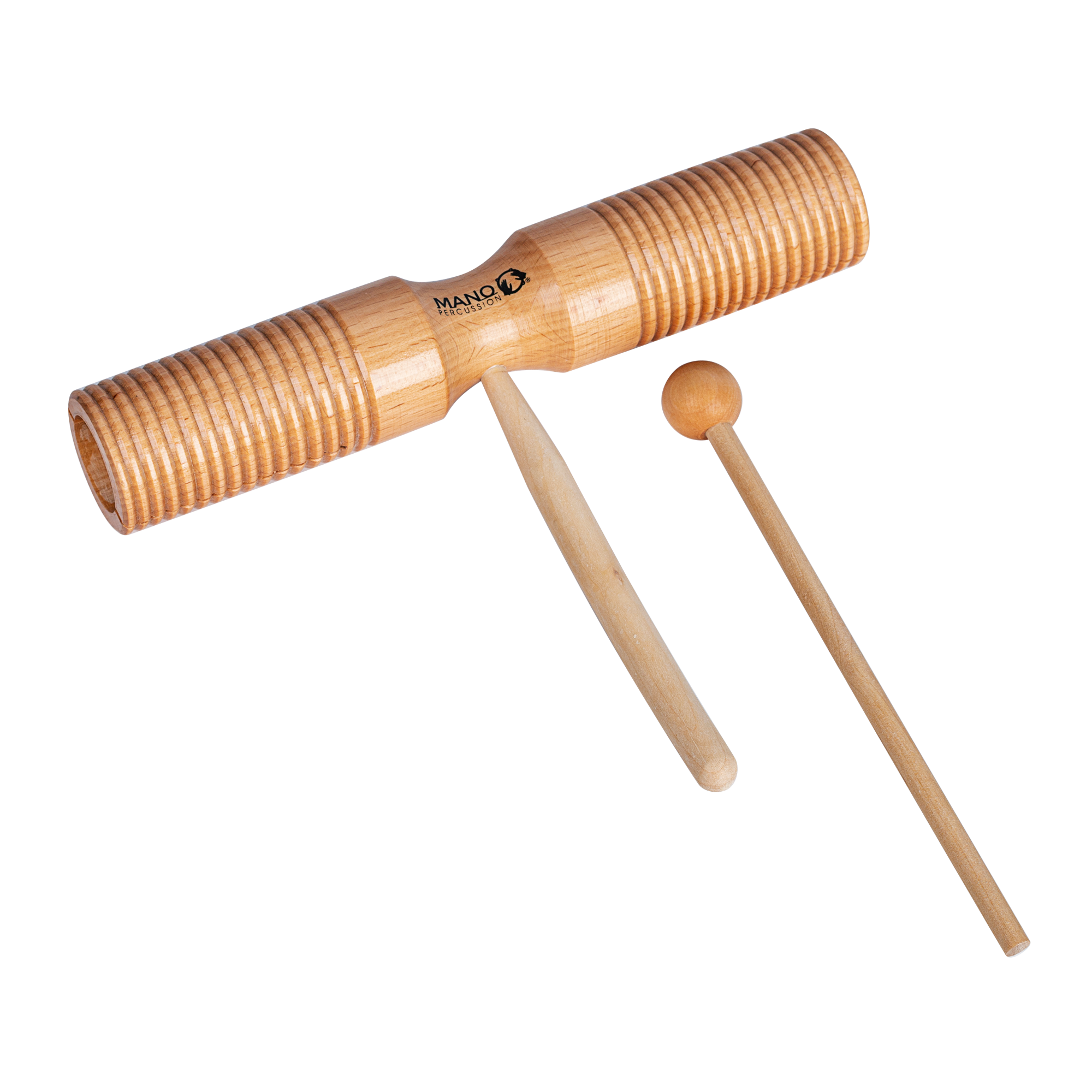 Mano Percussion | ED229L | Large Double Ended Tone Block | Natural Mano Percussion | ED229L | Large Double Ended Tone Block | Natural